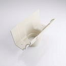 Moulded Ogee Gutter Outlet 76mm Diameter 125 x 100mm — RAL 9010