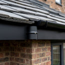 Flush Joint Internal Jointer 63mm Diameter Aluminium — Textured Black (in use)
