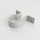 Aluminium Downpipe Clip 76mm Diameter — RAL 7035
