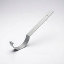 Half Round Aluminium Gutter Top Rafter Bracket 125mm — RAL 9006