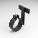 Adjustable Aluminium Pipe Clip 63mm Diameter — RAL 7021