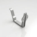 Moulded Ogee Gutter Fascia Bracket 125 x 100mm — RAL 9006
