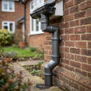 76mm Diameter Traditional Aluminium Downpipe Bends 92.5° & 112.5° — Other Colour TBA / 112.5 Degrees (in use)