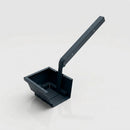 Moulded Ogee Gutter Side Rafter Bracket 125 x 100mm — RAL 7016