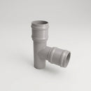 Traditional Aluminium Downpipe Branch 76mm Diameter — RAL 7036 / 92.5 Degrees