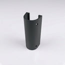 76mm Diameter Aluminium Downpipe Access Plate — RAL 7021