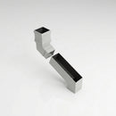 72x72mm Aluminium Adjustable Swanneck Offset — RAL 7035