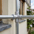 380ml Grey Low Modulus Silicone Sealant for Pipe Joints — RAL 9006 (in use)