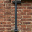 Traditional Non-Eared Downpipe 76mm Diameter × 3m Length — RAL 7021 (in use)