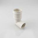76mm Diameter Traditional Aluminium Downpipe Bends 92.5° & 112.5° — RAL 9010 / 92.5 Degrees