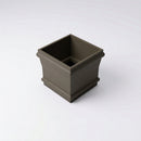 Traditional Downpipe Spare Socket 72x72mm Non-Eared — RAL 7022