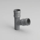 63mm Diameter Traditional Downpipe Branches 92.5° & 112.5° — RAL 7037 / 112.5 Degrees