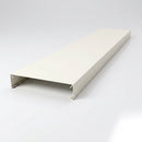 Aluminium Coping Length 3m - Secret Fix Powder Coated — RAL 9010