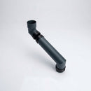 76mm Diameter Flush Joint Adjustable Swanneck Downpipe — RAL 7016