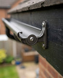 M6 Stainless Steel Washer for Moulded Gutter Direct Fix Brackets (100 pack) — RAL 7022 (in use)
