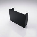 Aluminium Box Gutter Stop End 135 x 100mm — RAL 9005