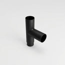 76mm Diameter Flush Joint Downpipe Branches — Textured Black / 92.5 Degrees