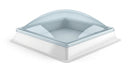 Fixed Dome Rooflight 600x600mm to 1800x2400mm - Polycarbonate, uPVC Upstand