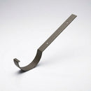 Half Round Aluminium Gutter Top Rafter Bracket 125mm — RAL 7022