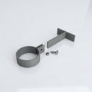 Adjustable Aluminium Pipe Clip 76mm Diameter — RAL 7037