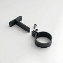 Adjustable Aluminium Pipe Clip 63mm Diameter — RAL 7021