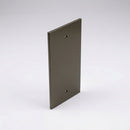 Aluminium Downpipe Access Plate 72x72mm — RAL 7022