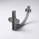 130mm Aluminium Gutter Fascia Bracket – Marine Grade Cast — RAL 7037