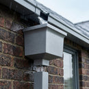 Cast Aluminium Hopper Head 255×175mm for 72×72mm Downpipe