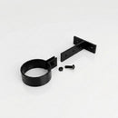 Adjustable Aluminium Pipe Clip 76mm Diameter — RAL 9005