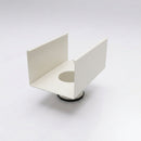 Aluminium Box Gutter Outlet 76mm Dia – 135 x 100mm — RAL 9010