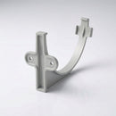 130mm Aluminium Gutter Fascia Bracket – Marine Grade Cast — RAL 7035