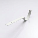 130mm Aluminium Gutter Top Rafter Bracket — RAL 9016