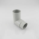 Flush Joint Aluminium Downpipe Bends 63mm Diameter — RAL 7035 / 92.5 Deg