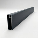 U Return Aluminium Fascia Board 30x25mm – 3m Length — RAL 7016
