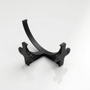 Half Round Aluminium Gutter Fascia Bracket 125mm — Textured Black