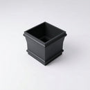 Traditional Downpipe Spare Socket 72x72mm Non-Eared — RAL 7021