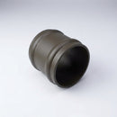 76mm Traditional Aluminium Downpipe Socket Non-Eared Spare — RAL 7022