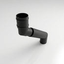Traditional Adjustable Swanneck 63mm Diameter Aluminium Downpipe — Textured Black