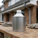 Touch Up Paint 125ml Metal Overcoat for Cut Ends & Fixings — RAL 9006 (in use)