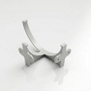 Half Round Aluminium Gutter Fascia Bracket 125mm — RAL 7035