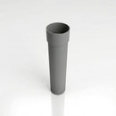 76mm Aluminium Gutter Outlet Spigot Extender — RAL 7037