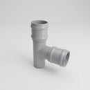 63mm Diameter Traditional Downpipe Branches 92.5° & 112.5° — RAL 9006 / 92.5 Degrees