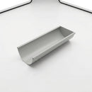 Aluminium Gutter Sample - Standard Profile — RAL 7035