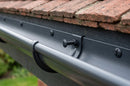 M6 Moulded Gutter Jointing Bolt, Nut & Washer Set (50 Pack) — RAL 7021 (in use)