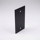 Aluminium Downpipe Access Plate 72x72mm — Textured Black