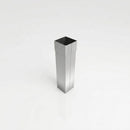 72x72mm Aluminium Gutter Outlet Spigot Extender — RAL 9006
