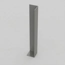 L Return Fascia Board Angle Covers – Aluminium Corner Fascia — RAL 7037 / 90 Deg External Angle