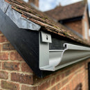 Moulded Ogee Gutter Direct Fix Bracket 125 x 100mm — RAL 7037 (in use)