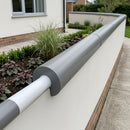 Low Modulus Silicone Sealant for Coping Joints 380ml Grey — RAL 7036 (in use)