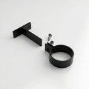 Adjustable Aluminium Pipe Clip 63mm Diameter — RAL 9005